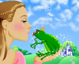 kissafrogglittered.jpg